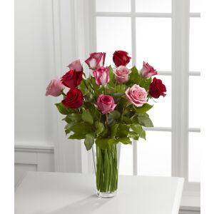 The True Romance Rose Bouquet by FTD VASE INCLUDED